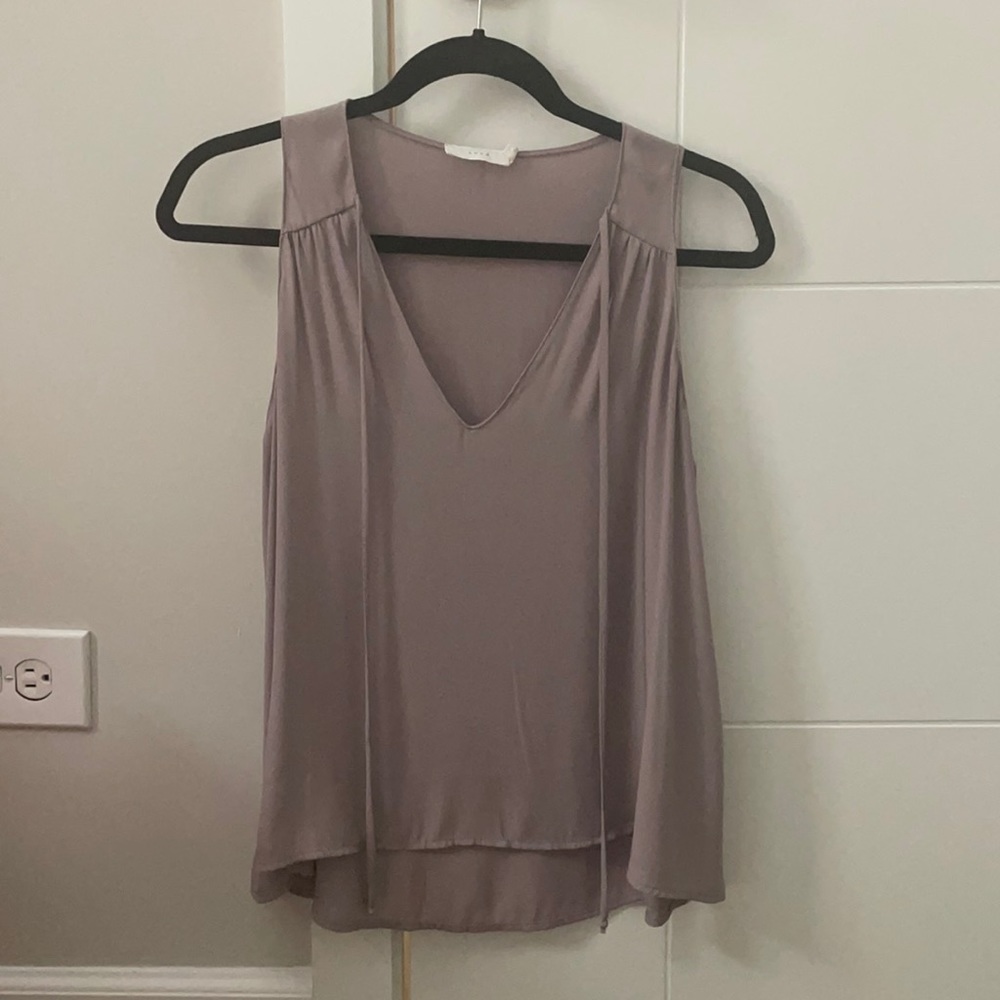 V neck tank top